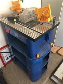 central machinery router with full size table 