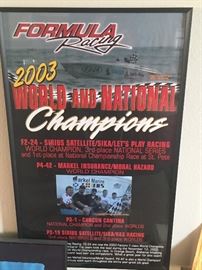 formula racing posters