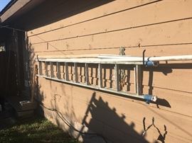 aluminium extension ladder