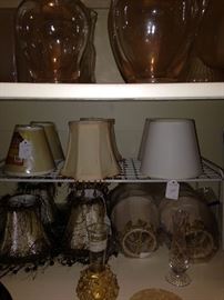 Variety of small light shades