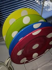 Fun salad/dessert plates