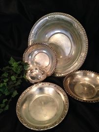 Sterling serving pieces