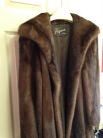 Mink jacket designed by Bifano's