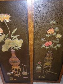 The other two Asian style panels