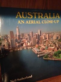 An aerial close-up of Australia