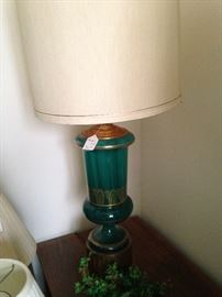 Emerald green lamp