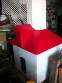 outdoor lighthouse solar powered