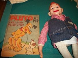 WD book and Howdy Dowdy