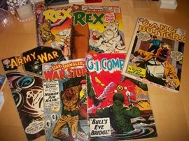 DC- Rex, Army, War, Gi, Gang Comics