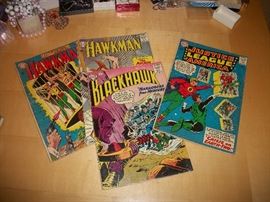 DC Hawkman, Blackhawk and Justice League of America