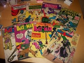 Detective Comics, World's Finest and Bat-Man