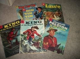 Rin Tin Tin, Lassie, King of the Royal Mounted, Sergeant Preston