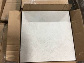 348 sq ft of 12x12 Ivory Porcelain Floor Tile