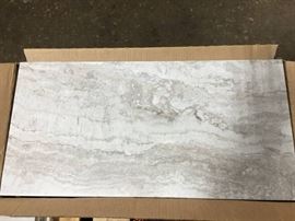 60 sq ft of 12x24 Gray Porcelain Floor Tile