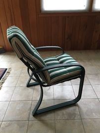 Additional patio chair x 2 with cushions