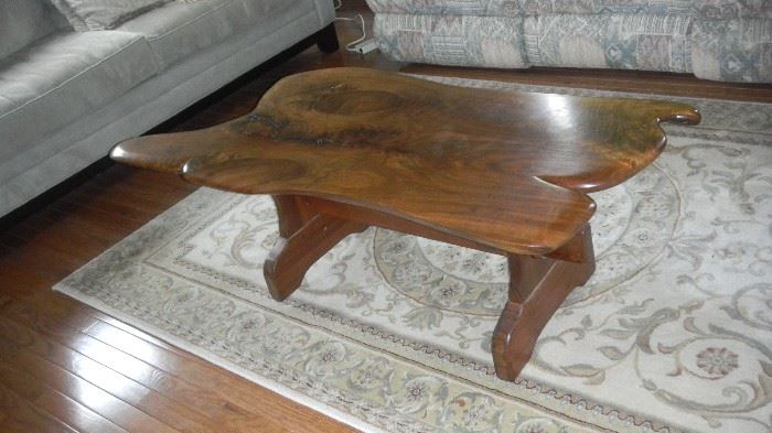 handcrafted table