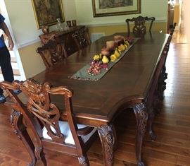 Wellington Manor Formal Dining Table and Chairs