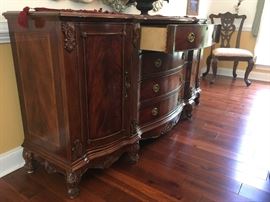 Regency House  ~ Wellington Manor Serpentine front Buffet 