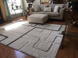 Geometric rug not for sale