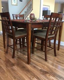 Beautiful Pub Style Dining Table and Chairs