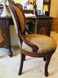Antique parlor chair