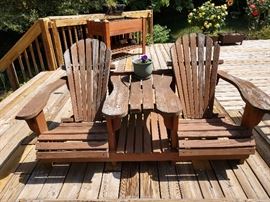 Adirondack chairs