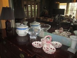 Crystal bowl Baccarat 