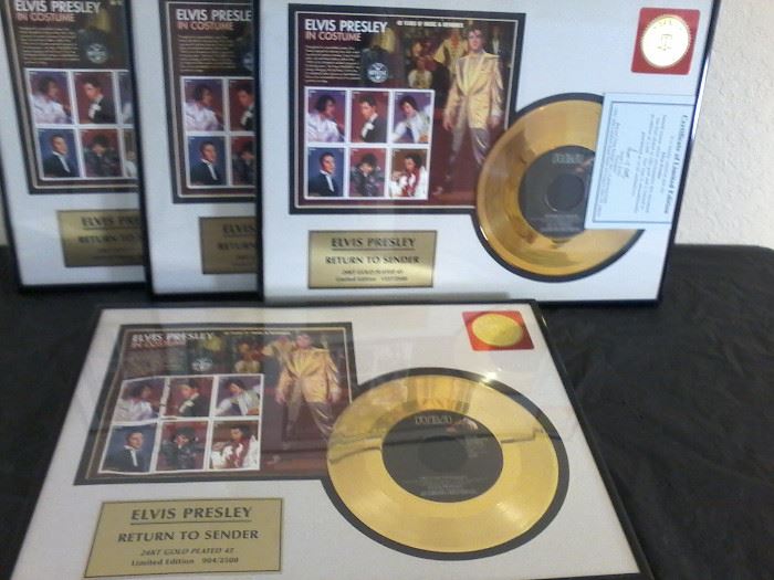 4 Elvis Presley Gold Records http://www.ctonlineauctions.com/detail.asp?id=704337