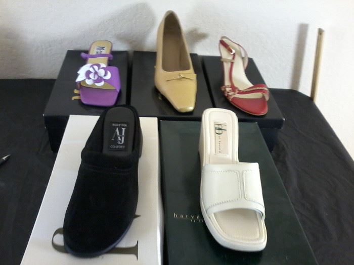  5 Pairs of Shoes, Size 7 1/2    http://www.ctonlineauctions.com/detail.asp?id=704425