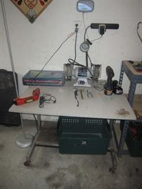 Grinder, electric screwdriver and other tools