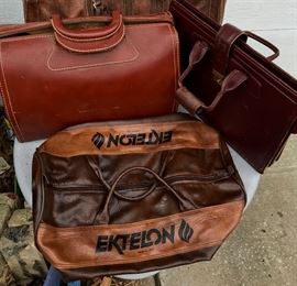 Nice vintage leather Doctors/Other  Professional bags