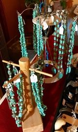Turquoise neclaces/Earrings/Bracelets