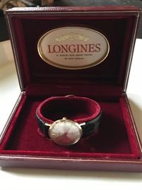Vintage Longines Gents watch in orig box 10ktgf. Other nice watches- Competition II 17 Jewel gents.