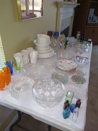 Glass Decor and Dishes