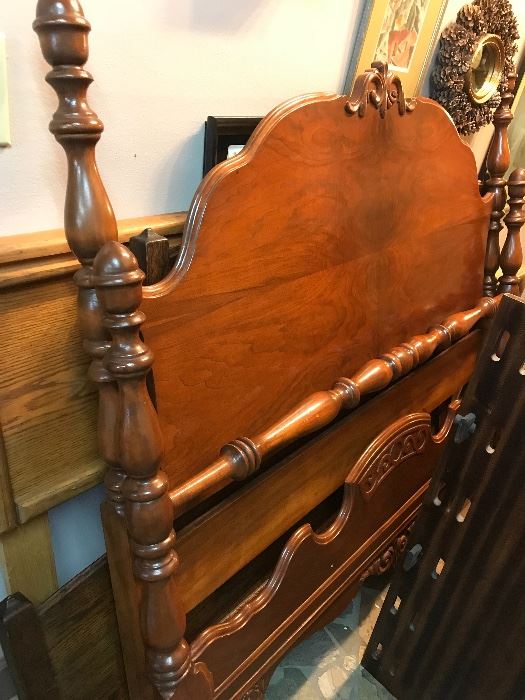Matching Full Size Bedframe - Antique