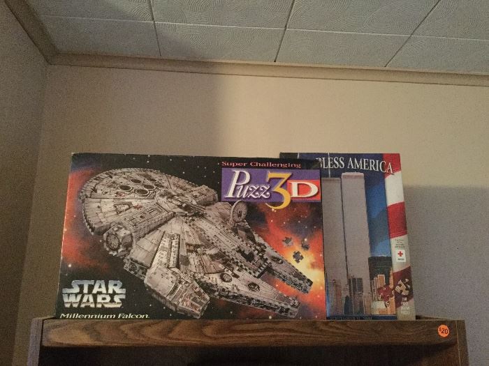 Star Wars 3d Puzzle and others new in box 