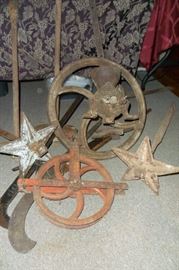 Antique Pulleys,Antique Architectural Braces.