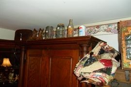 Antique Crazy Quilt,etc...