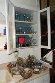 Antique & Vintage Glassware,Silver