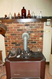 Antique Bottles & Cast Iron