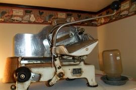 Antique Meat Slicer