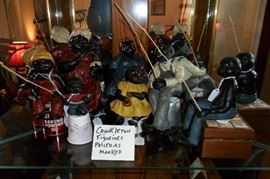 African American Collectible Figurines/Crunketon