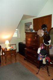 Vintage & Antique Hats ( Dresser not for sale)