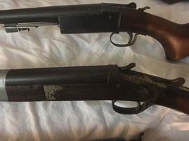 Antique & Vintage Single & Double Barrel Shotguns