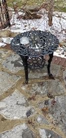 Wrought iron table