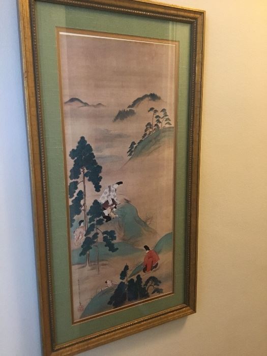 Pair of Asian prints $200 each