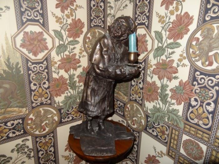 Bronze Statue of Ebeneezer Scrooge, Dept 56
