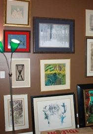 more artwork including 1910 Georges Rouault Negro Etching