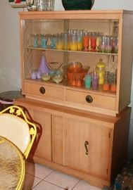 mcm dining hutch