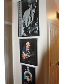 UK Import Fender Stratocaster Stevie Ray Vaughn Live Vintage Poster